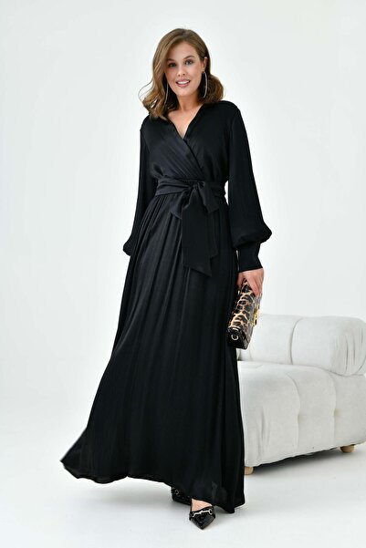 FTZ WOMEN Women's Black Dress - 30880 Model