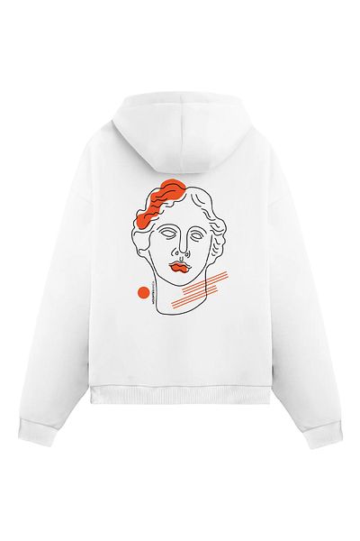 Mounte Bianca Unisex Sei - Κανονική κουκούλα