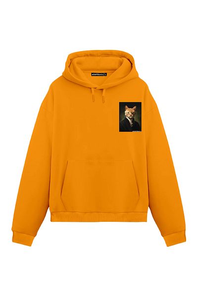 Mounte Bianca Unisex Signor Gatto - Κανονική κουκούλα