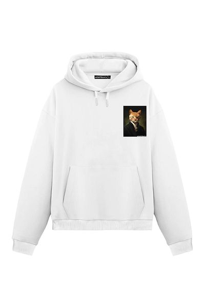 Mounte Bianca Unisex Signor Gatto - Κανονική κουκούλα