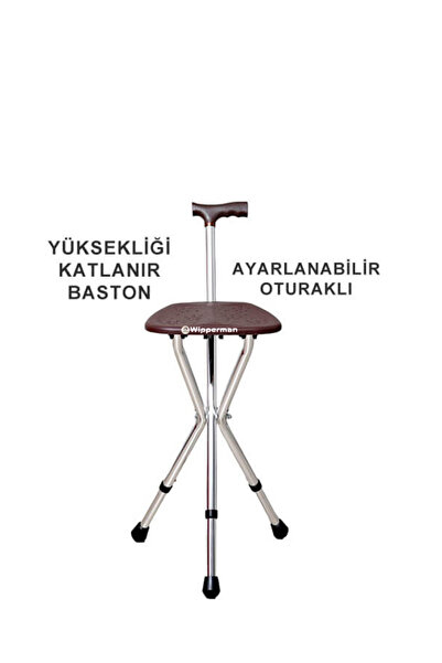 WİPPERMAN KULLANICILARIN KONFORU İÇİN YÜKSEKLİĞİ AYARLANABİLİR OTURMA APARATL...