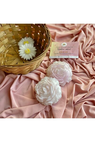 Handmade 5 Adet Hediyelik Şakayık Mum - Organizasyon Mumu Söz Kına Nişan Nika...