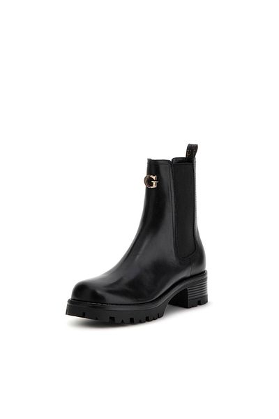 Guess Γυναικεία casual παπούτσια με τακούνι σε μαύρο χρώμα - FLTRNN FAL10-BLACK