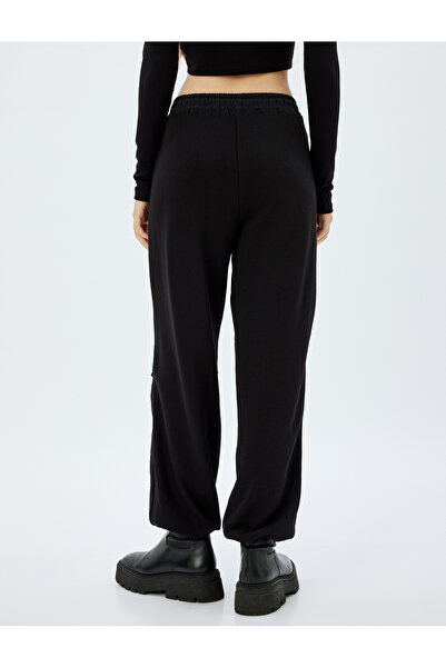 Koton Παντελόνι Parachute Ελαστική μέση και πόδια με τσέπες Άνετη εφαρμογή