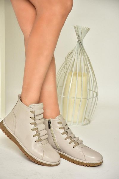 Fox Shoes T 555366203 Norková pravá kůže Pohodlná ortopedická podrážka dámské boty