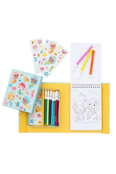 Tiger Mermaids Tribe Painting Set