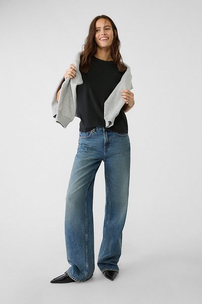 Stradivarius Basic short sleeve T-shirt
