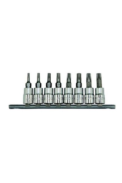 Rico 007-Rc7023 Socket Torx Bit Set 8 Pieces