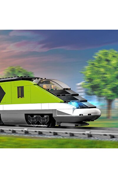 TOYFEST City Express Passenger Train 60337 Multi-Piece Building Toy