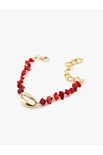 Koton Chain Bracelet with Stone Detail