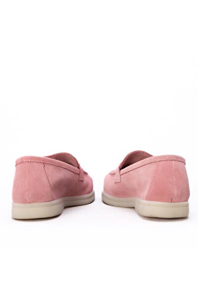 Gusse Maggie 3012 Model Women's Genuine Suede Leather Ballerinas