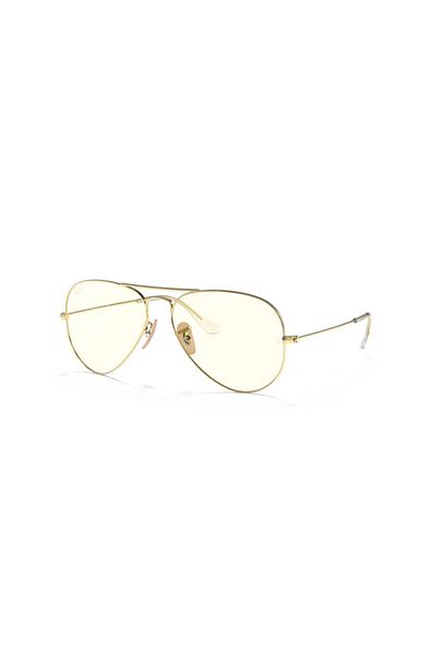 Ray-Ban Ray Ban Unisex Pilot Aviator Large Metal Sunglasses- Rb 3025 - Lense Size:55mm - Arista