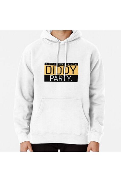 THEWERT Unisex Ain t no Party like a Diddy Party Φούτερ με στάμπα
