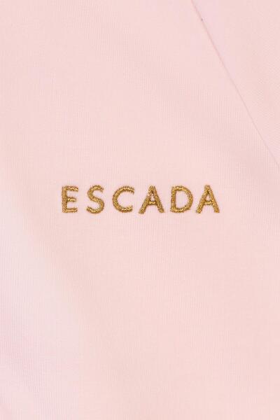 Escada Şerit Detaylı Kapüşonlu Çocuk Sweatshirt