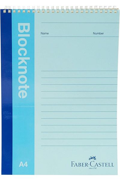 STOREMAX MU-ARTSHOP Bloc-note Culoare vibrantă A4 80 de coli Linie sortiment tnca 871301