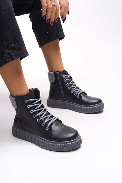 Riccon Dhaeleth Damenstiefel 0012401   Schwarzgrau