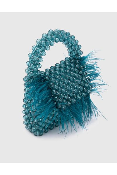İLVİ Orbe Women's Handbag Petrol Blue