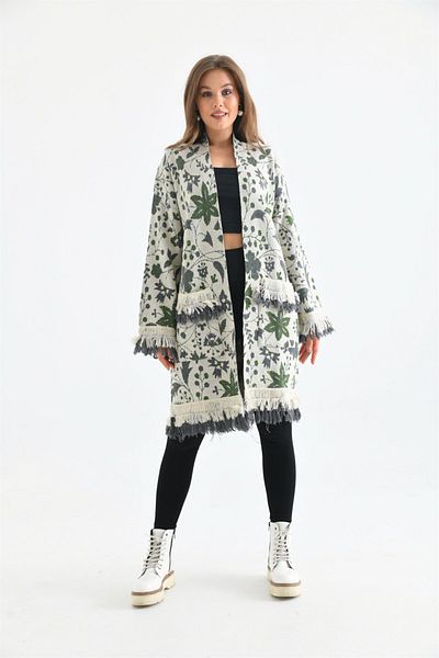 FTZ WOMEN Women's Floral Patterned Clothing-Release Stone 20029