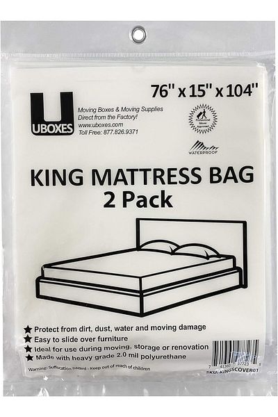 STOREMAX Gkcreative Poly Cases for King Bed, 76 X 15 X 104 In, 2 Pack Strbuyx 1073147
