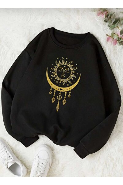 KOZİA OUTDOORS malkoçbey εμπριμέ υπερμεγέθη unisex φούτερ