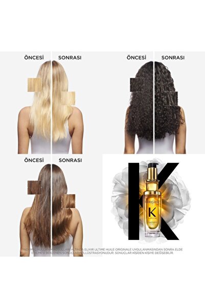 Kerastase UA.Elixir ultime kerastase LİGHT&SOFT treatment hair oil 75ml EVAKERASTASE45