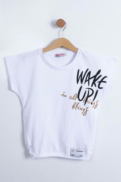 TRENDİMİZBİR Γραπτό σετ Wake Up για κορίτσι