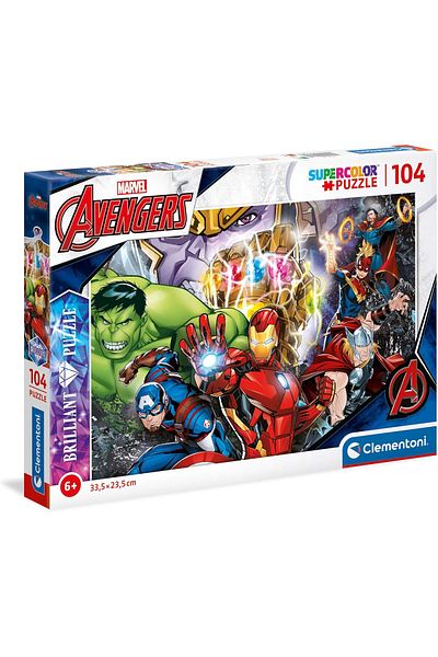 STOREMAX Jvnnastore - 104 Piece Brilliant Puzzle - Marvel Trendyfr 646268