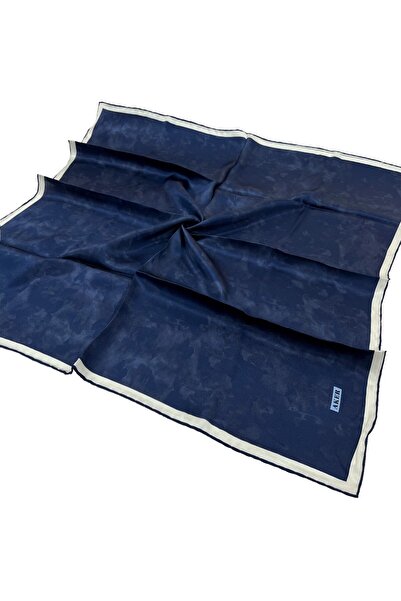 Aker Тъмносин копринен шал Sura - 7208701-322