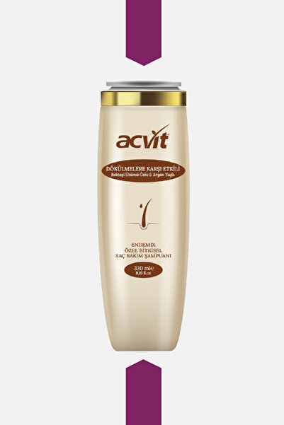Acvit Dökülmelere Karşı Bektaşi Üzümlü & Argan Yağlı Özel Bitkisel Şampuan - 330 ml