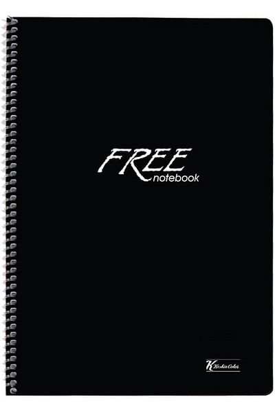 STOREMAX A4 متقلب 120 Yp. كتاب مدرسي حلزوني مع غطاء PP - mhmt مجاني 1053513