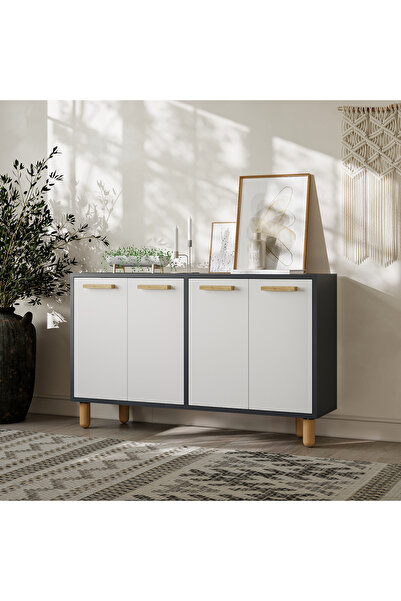 MERT SERT MOBİLYA Venedik Konsol,Çok Amaçlı Dolap, Ayakkabılık,Kahve Köşesi,Kitaplık,Tv Sehpası