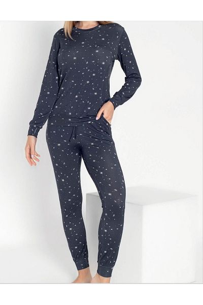 shefox Set de pijamale de damă din viscoză cu mâneci lungi - Confeo