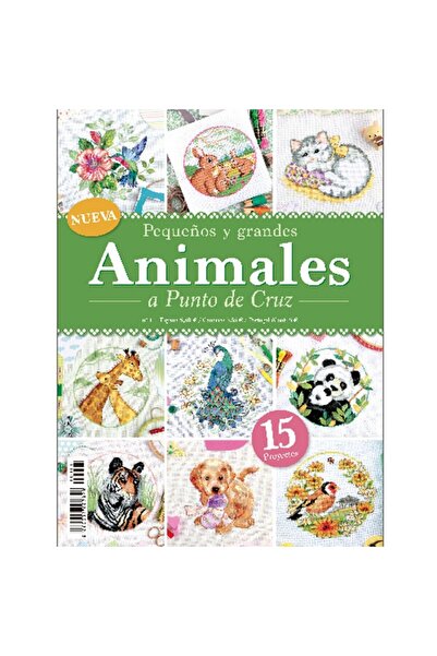 Labores de Ana Revista punto de cruz Animales No 1