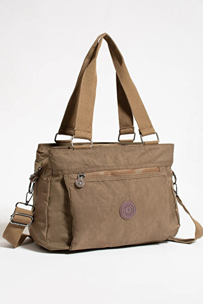 Lifonbag Geantă de umăr și servietă pentru femei, cu 7 compartimente, crinkle...