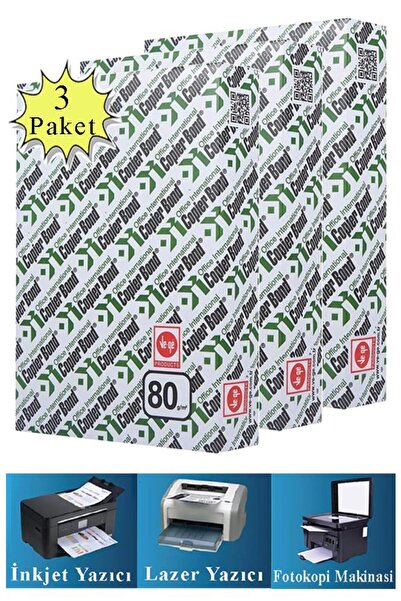 Artlantis Photocopier Paper A4 80 Gr 500 Pack of 3 Copierbond Photocopier Pap...