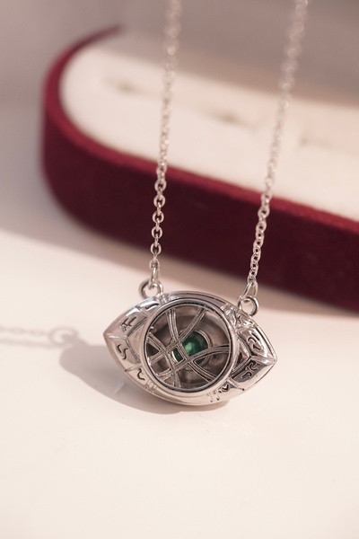 AŞIK ACCESSORIES Dr. Strange Eye Kolye Çelik