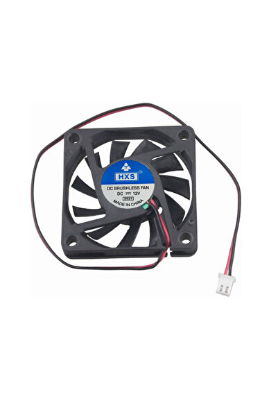 KEEPRO تيار مستمر 12 فولت 7 سم 2 دبوس مروحة تبريد 7x7x1.5 سم مروحة