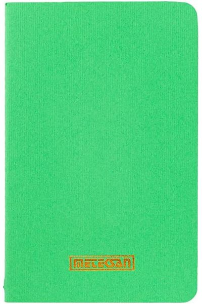 STOREMAX Sellbuystore Notes 9X14 cm Thread Stitched Notebook with Cardboard Cover, 24 Sheets, Plain, Leaf Green