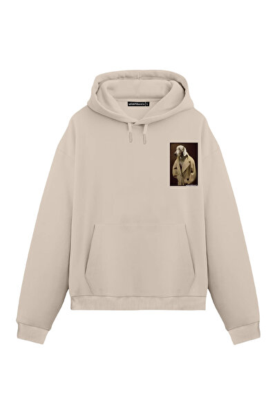 Mounte Bianca Unisex Signor Povero - Obična majica sa kapuljačom