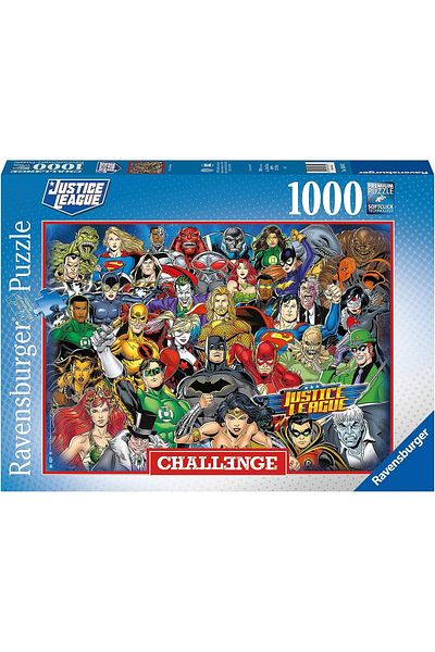 RAVENSBURGER لغز Rnsburger 1000 قطعة من DC Comics المنافسة TrendBazaar 1057563