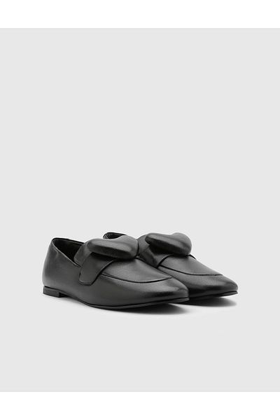 İLVİ Loafer de damă Donato din piele naturală neagră
