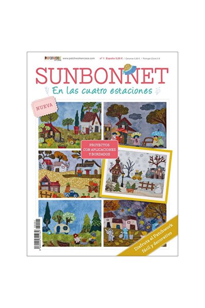 EleganTShoP Patchwork en casa Sunbonnet Nakış Elişi Hobi Dergisi No 1