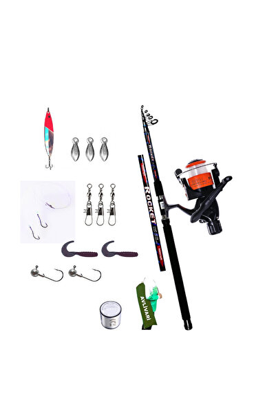 Avlivari Ecotackle Rocket 300 Cm -  Lotus 6000  Tam Takım Lüx Usta Profesyone...