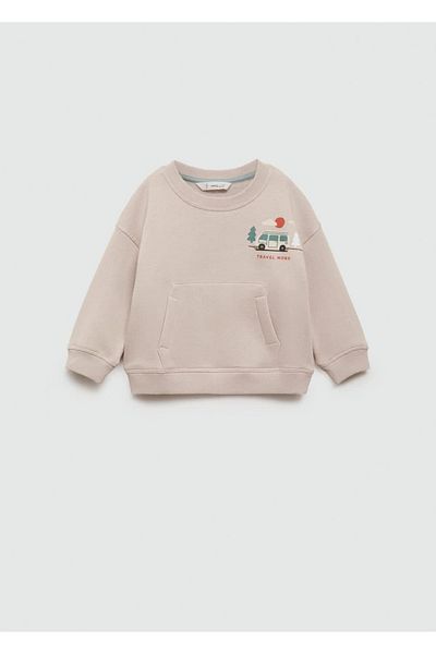 MANGO Baby Φούτερ με σχέδιο τσέπη