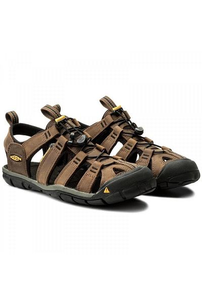 Keen Clearwater Cnx Leather Men's Sandals1013106 - Brown