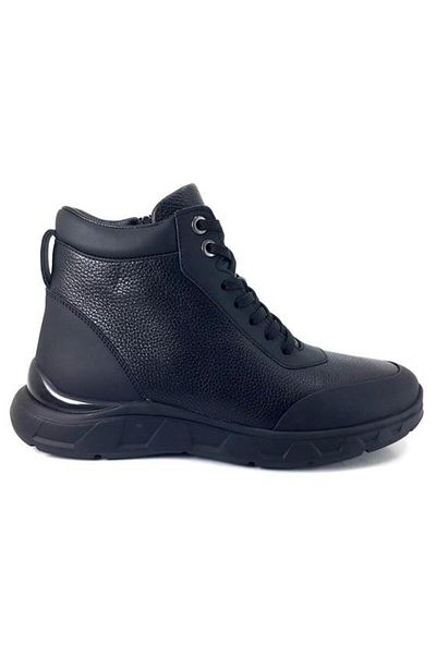Libero 4884 Daily Genuine Leather Zippered Men's Boots-black