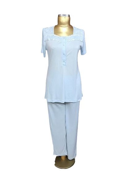 Tuba Collection Triple Pajama Set Blue -7510