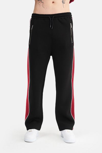 Mesfeno Men's Baggy Trousers with Side Stripe Detail