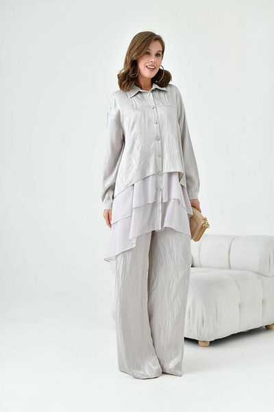 FTZ WOMEN Stone Colored Women's Modal Set - 30879