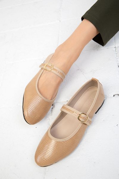 SOHO Nerzschlangen-Ballerinas für Damen – Modell 19718